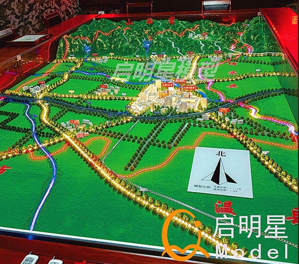 郑州沁阳地形模型