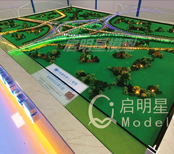 郑州榆林立交桥模型