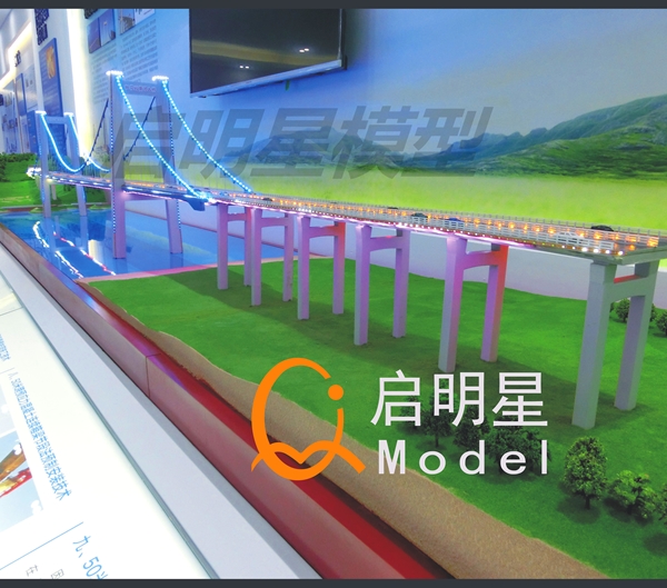路桥模型图片