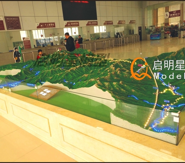 河南景区设备模型