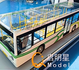 河南公交车消防模型