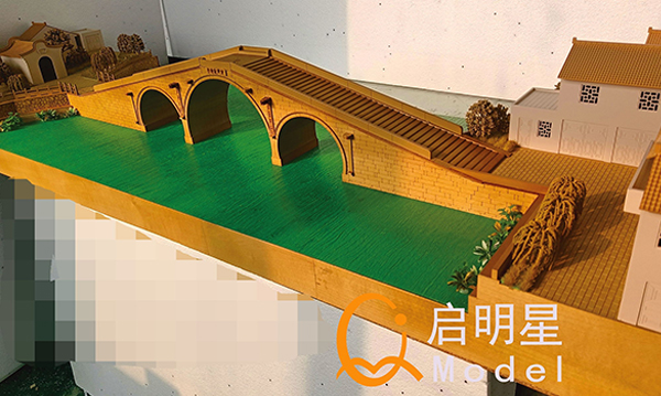 苏州鲸塘桥木质模型